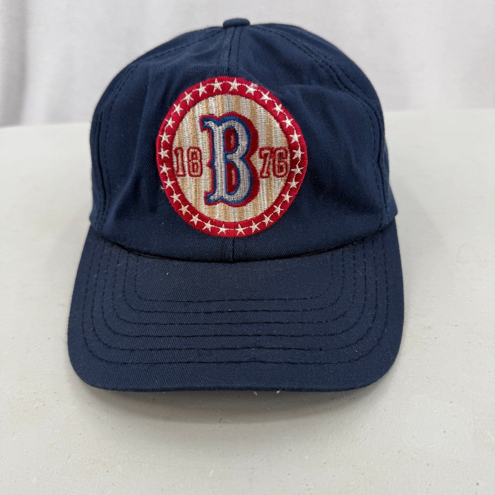 Budweiser Snapback Hat Mens OSFA Navy Blue Vintage 1876 Patch Made in USA